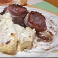 El cooksnap de Gabriela Vuillermoz cuando hizo Tournedos con Salsa de Hongos.