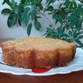 کوک اسنپ ☆ دستپخت مادمازل ☆ بعد از امتحان کردن 🥧کیک آرد نخودچی با کرم زعفرانی و کاکائویی🥧.