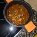 El cooksnap de cristobal Palacios moreno cuando hizo Garbanzos con calamares y espinacas.