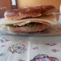 El cooksnap de Patricia Moyes cuando hizo Sándwich de Pechuga de Pavo y Espinaca.