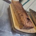 El cooksnap de Cecilia Corral cuando hizo Budín integral de banana y avena.