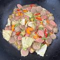 Cooksnap dari Diah Permatasari untuk resep Capcay goreng bakso ala rumahan rasa restaurant 😉