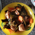 El cooksnap de Mari Luz Sáez cuando hizo Estofado de pavo, verduras y patata.