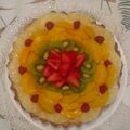 El cooksnap de Cecilia Baccino cuando hizo Tarta frutal.