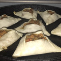 El cooksnap de Alejandra Beatriz Alameda cuando hizo Empanadas árabes con soja texturizada.