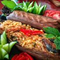 Cooksnap dari Nay's Kitchen untuk resep Nasi Bakar Ayam Bumbu Rujak