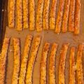 Varga Kantár Judit Cooksnap-ja, amikor elkészítette a(z) Juhtúrós sajtos rúd receptet.
