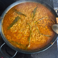 El cooksnap de raulg cuando hizo Paella de arroz y pollo sabroso.