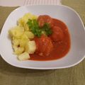 Renáta Sági Cooksnap-ja, amikor elkészítette a(z) Paradicsomos húsgombóc receptet.