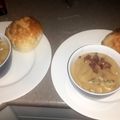 S. Marsh 's cooksnap of when they made Vickys Leek & Potato Soup with Pancetta GF DF EF SF NF.