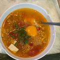 Cooksnap của Tâm Hoa Nguyễn khi họ làm theo món Mì kim chi thịt bò