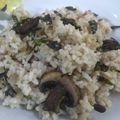Cooksnap dari Olivia Elena untuk resep Nasi jamur Jepang dengan rice cooker (Takikomi Gohan) #PR_BukanNasiBiasa