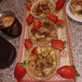 El cooksnap de Valeria cuando hizo Vegan tartitas de manzana saludables express.