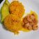 El cooksnap de junior Giraldo cuando hizo Camarones al Ajillo & Papas salteadas.