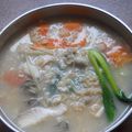 北美liuliu 的 台式海鮮粥（南部湯飯口感） cooksnap