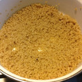 El cooksnap de Ana de la Garza cuando hizo Quinoa cocida.