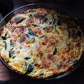El cooksnap de Daniela Fernández cuando hizo Soufflé de zapallitos.
