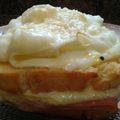El cooksnap de Cynthia (Peti) cuando hizo Croque madame .