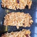 El cooksnap de Silvia Rodriguez cuando hizo Barritas de granola.