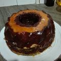 El cooksnap de William Bonilla cuando hizo Chocoflan o pastel imposible.