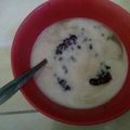 Cooksnap dari Emaknya Khalid untuk resep Bubur Kacang Ijo Ketan Hitam