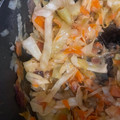 QueenMel👸🏿's cooksnap of when they made Fried cabbage and ugali.