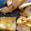 El cooksnap de Laura B cuando hizo Bacalao en salsa de naranja y albahaca.
