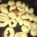 El cooksnap de Alejandra Villanueva cuando hizo Cuernitos (pan con grasa).