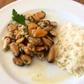 El cooksnap de di cuando hizo Mejillones a la provenzal.