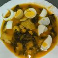 El cooksnap de Alerre cuando hizo Espinacas, bacalao y garbanzos.