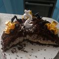 Cservenák Andrea Cooksnap-ja, amikor elkészítette a(z) Vakondtúrás torta receptet.