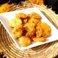 Areeba Muhammed's cooksnap of when they made Aloo ke pakoray.