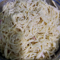 El cooksnap de Yudelkis Abad Fuentes cuando hizo Spaghetti Carbonara autenticos.