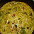 El cooksnap de mi morenita cuando hizo Tarta de zapallito.
