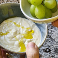 El cooksnap de Dos Rombos en la Cocina cuando hizo Ajoblanco de Almería (con y sin Thermomix).