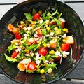 Cooksnap από tahitian στη συνταγή Σαλάτα δροσερή με σολομό