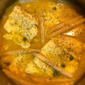 El cooksnap de maria jose cuando hizo Merluza en salsa verde.