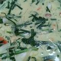 Cooksnap Zuraidah Abu Bakar semasa beliau membuat Lemak Putih Kucai Kubis.