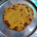 Ritika Chhabra का कुकस्नैप जब उन्होंने मक्का मेथी का पराठा(makka methi paratha recipe in hindi) बनाया था।