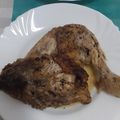 El cooksnap de Charo Rosado cuando hizo Muslos de pollo estilo asado en olla express.