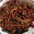 Cooksnap dari Ibu Indra untuk resep Sambal kering tempe teri