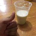 El cooksnap de Jose Luis Amaya cuando hizo Agua de coco.