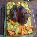 Péter Cooksnap-ja, amikor elkészítette a(z) Egészben sült csülök receptet.