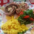 El cooksnap de Daniel Veliz cuando hizo Ensalada de verano: rúcula, zanahoria, queso y huevo.