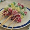 Cooksnap dari Sumitra Dwi Wahyuni untuk resep Sate singkong pelangi aka bola2 singkong