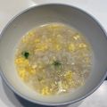 ぷーさん's cooksnap of when they made ■簡単朝昼■残りご飯で卵雑炊☆中華粥減量.