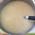 El cooksnap de Jeffry Parra cuando hizo Jugo pera-piña dominicano.