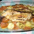 El cooksnap de Fatima Kaissi Salgado cuando hizo Trucha al horno con mayonesa de ajo.