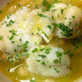 El cooksnap de Marta Perez cuando hizo Bacalao al pil pil.