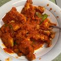 El cooksnap de Octavio Llamas cuando hizo Conejo frito con tomate y pimientos de Murcia.